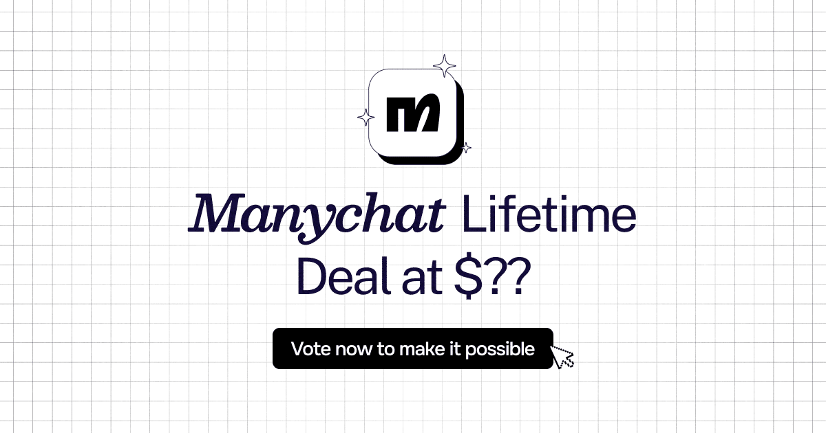 Manychat Lifetime Deal