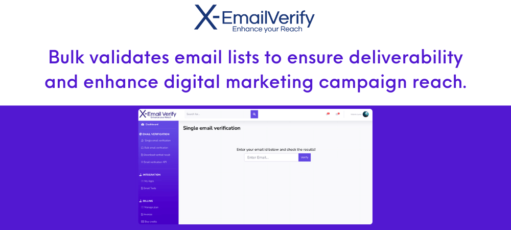 Xemailverify Lifetime Deal